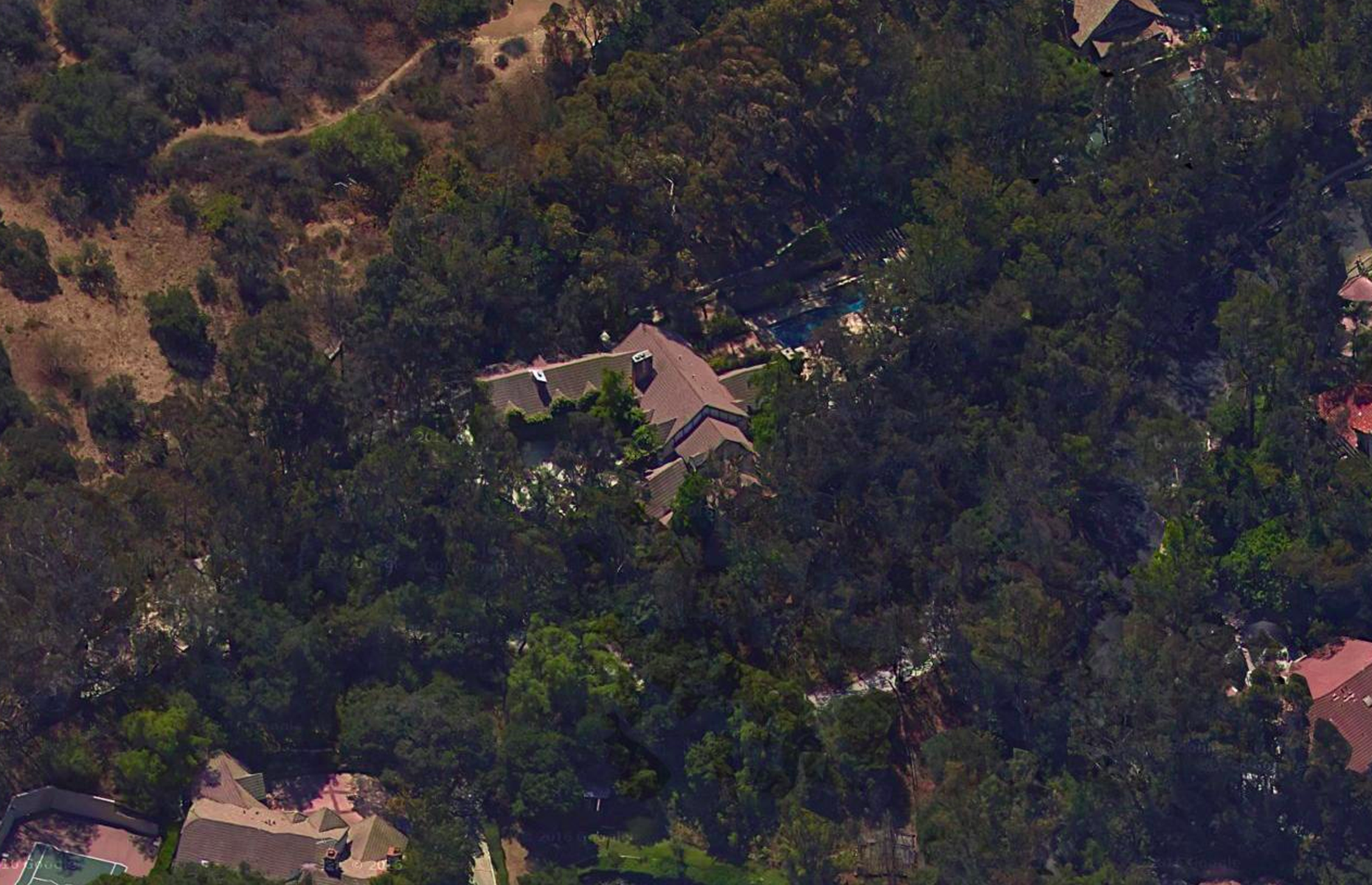 George Clooney's Los Angeles mansion